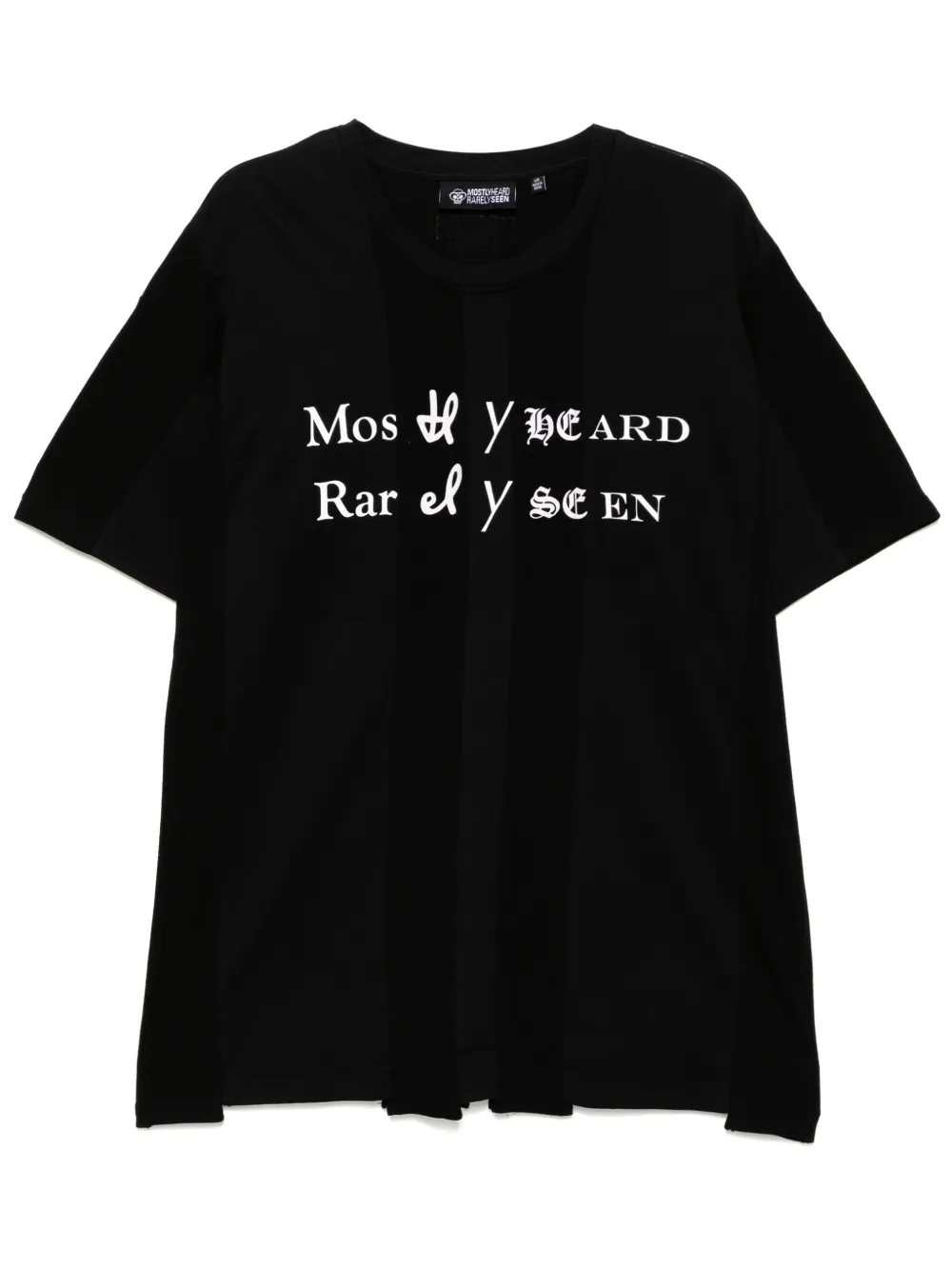 

Футболка Spliced Luxury Mock Mostly Heard Rarely Seen, черный