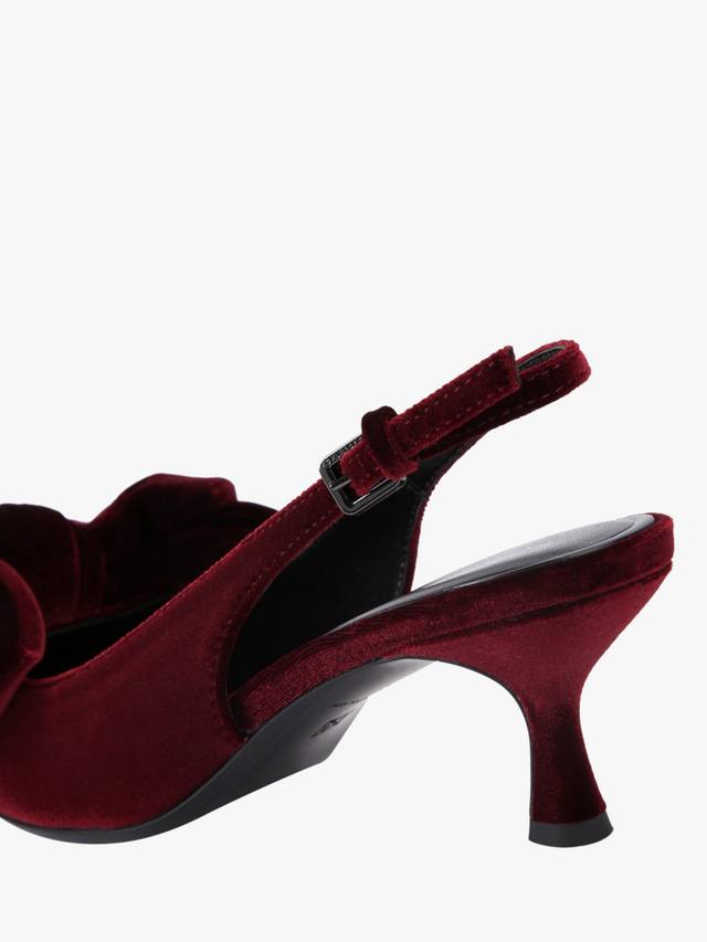 Туфли-лодочки Tilly Bow на каблуке kitten KG Kurt Geiger, Wine — фото 3