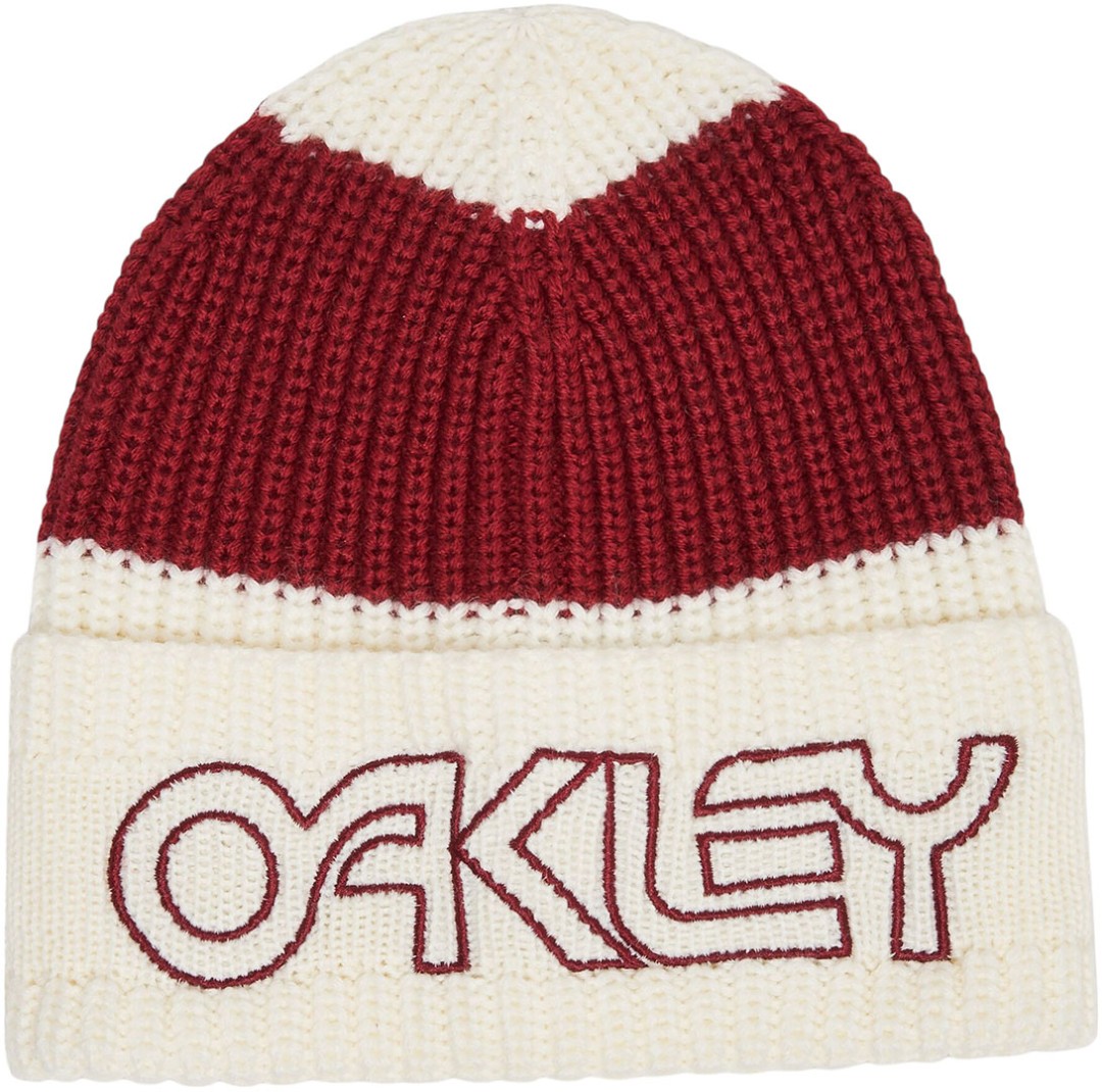 

Oakley Шапка Tnp deep cuff arctic white/iron red