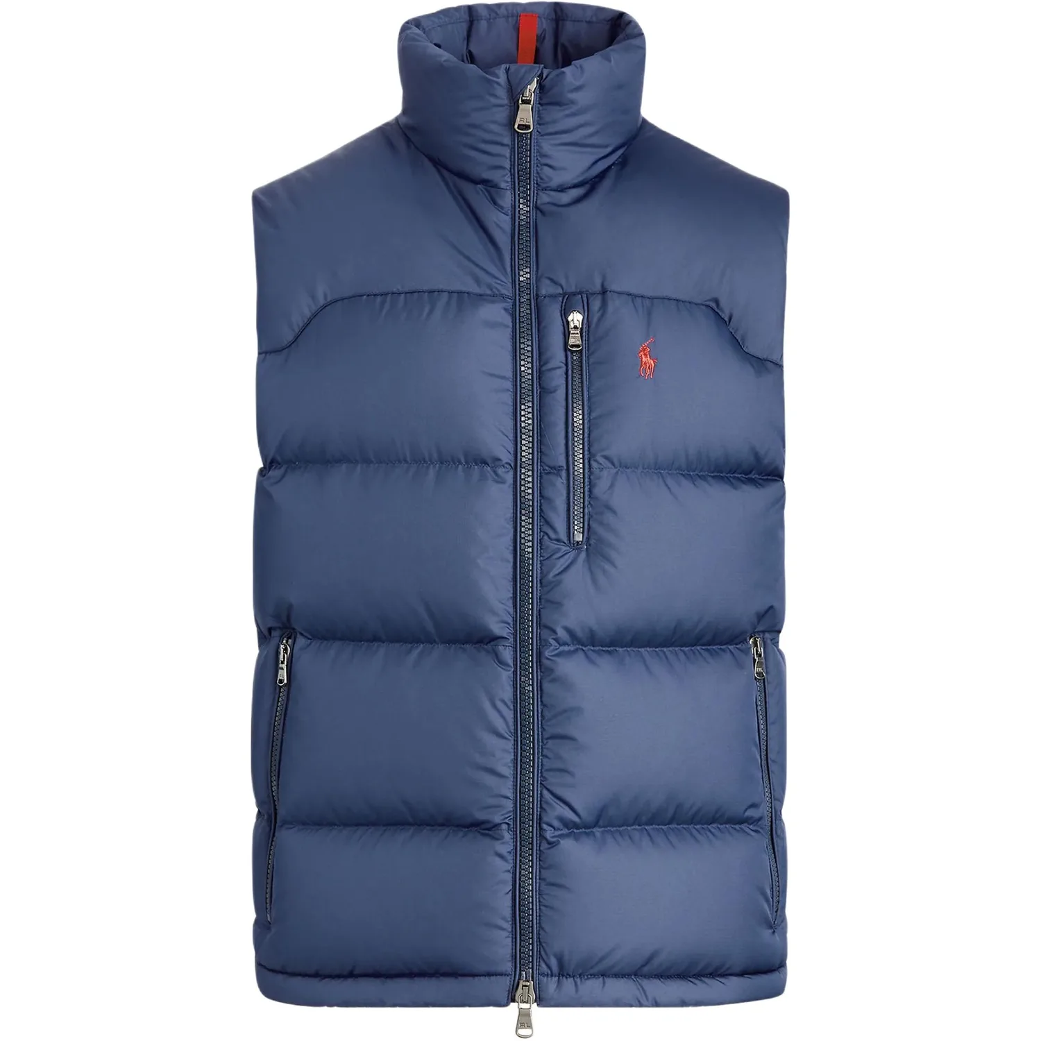 Стеганый жилет на молнии Polo Ralph Lauren, синий
