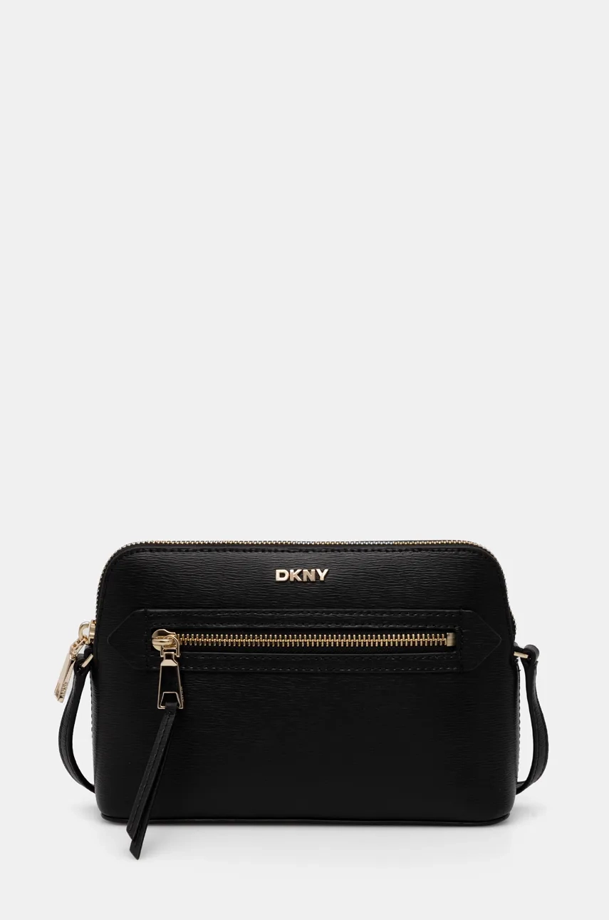 

Кожаная сумочка Dkny, черный