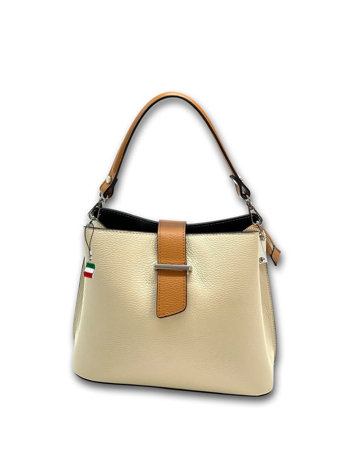 

Кожаная сумка через плечо Florence, бежевый/натуральный, ок. 25 см Florence