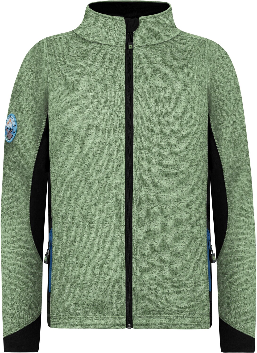 

Функциональная куртка Normani Outdoor Sports Kinder Strickjacke „Tathlina“, зеленый