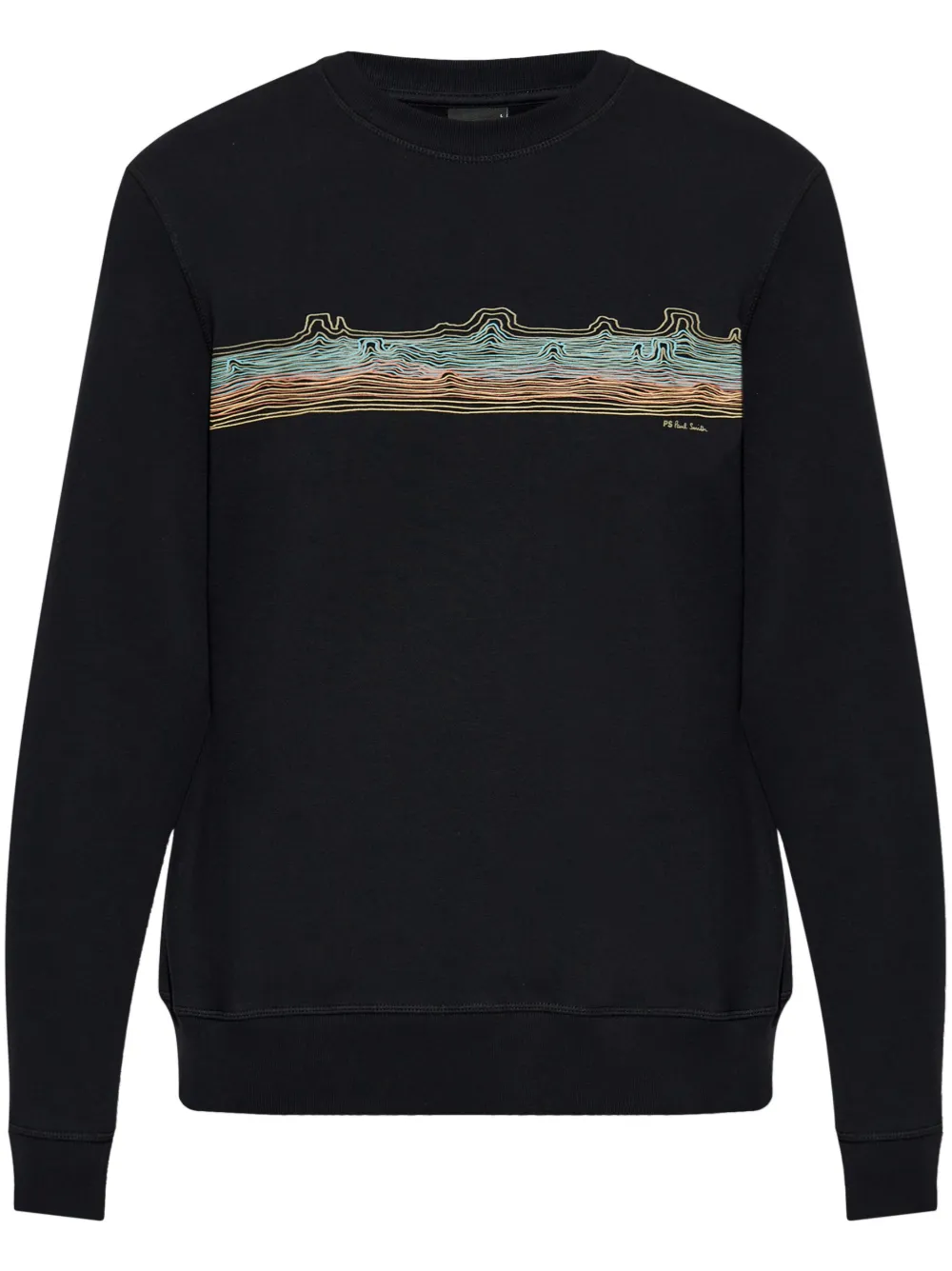 

Толстовка с графическим принтом Terrain PS Paul Smith, черный