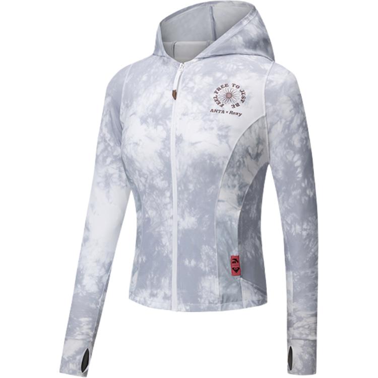 

ANTA Куртка ROXY Life Collection женская в белом цвете с принтом снежинками, Snowflake White/All over Print