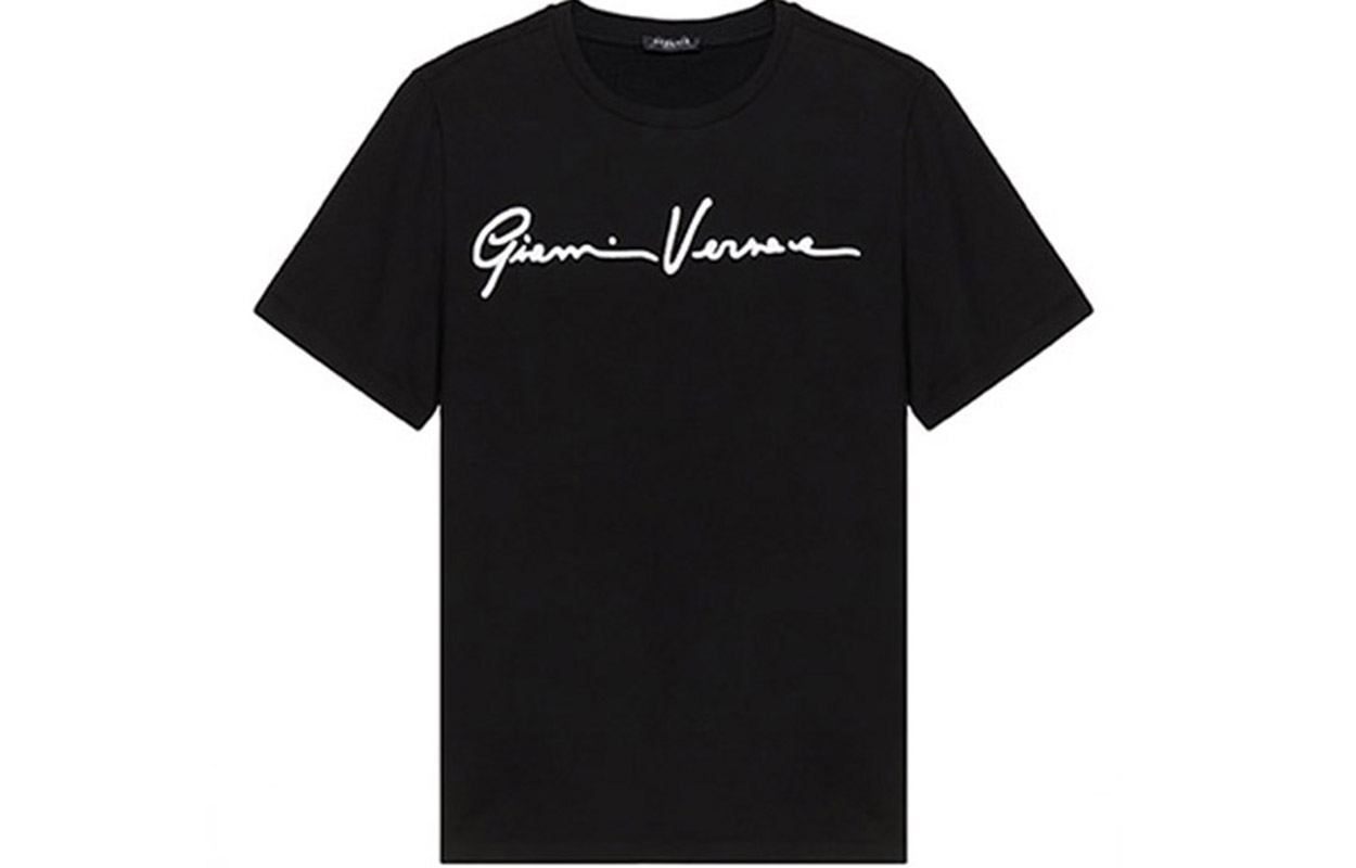 

Футболка женская черная VERSACE