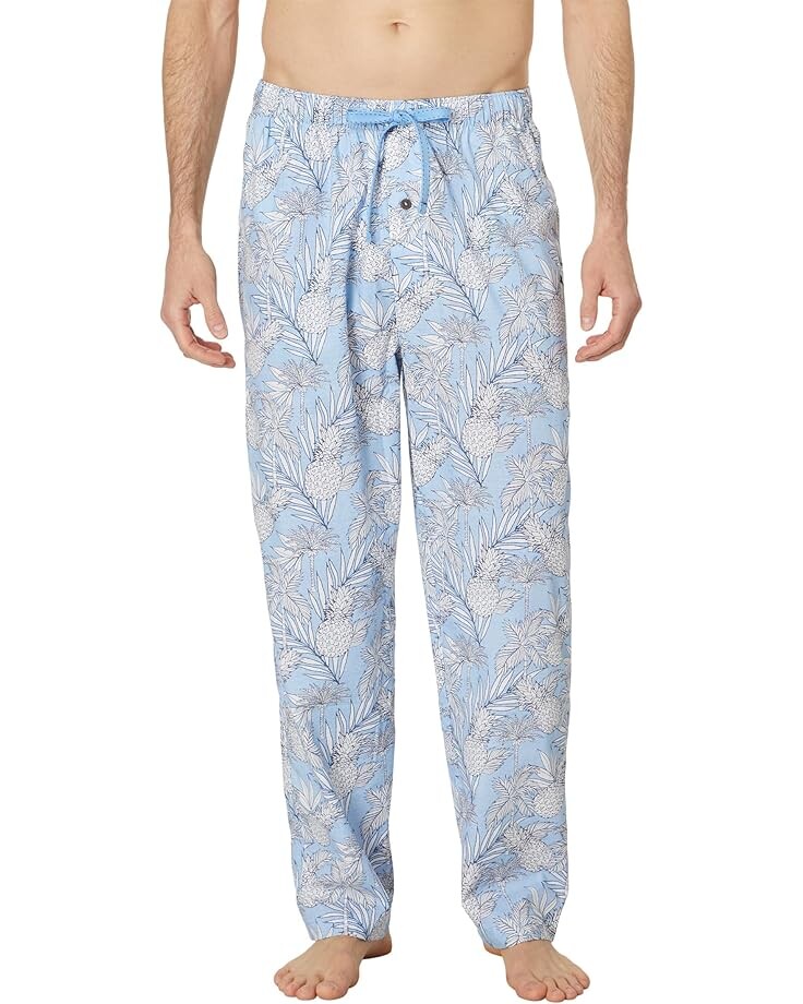 

Пижамные брюки Tommy Bahama Cotton Woven Pajama Pants, цвет Pineapple Grove