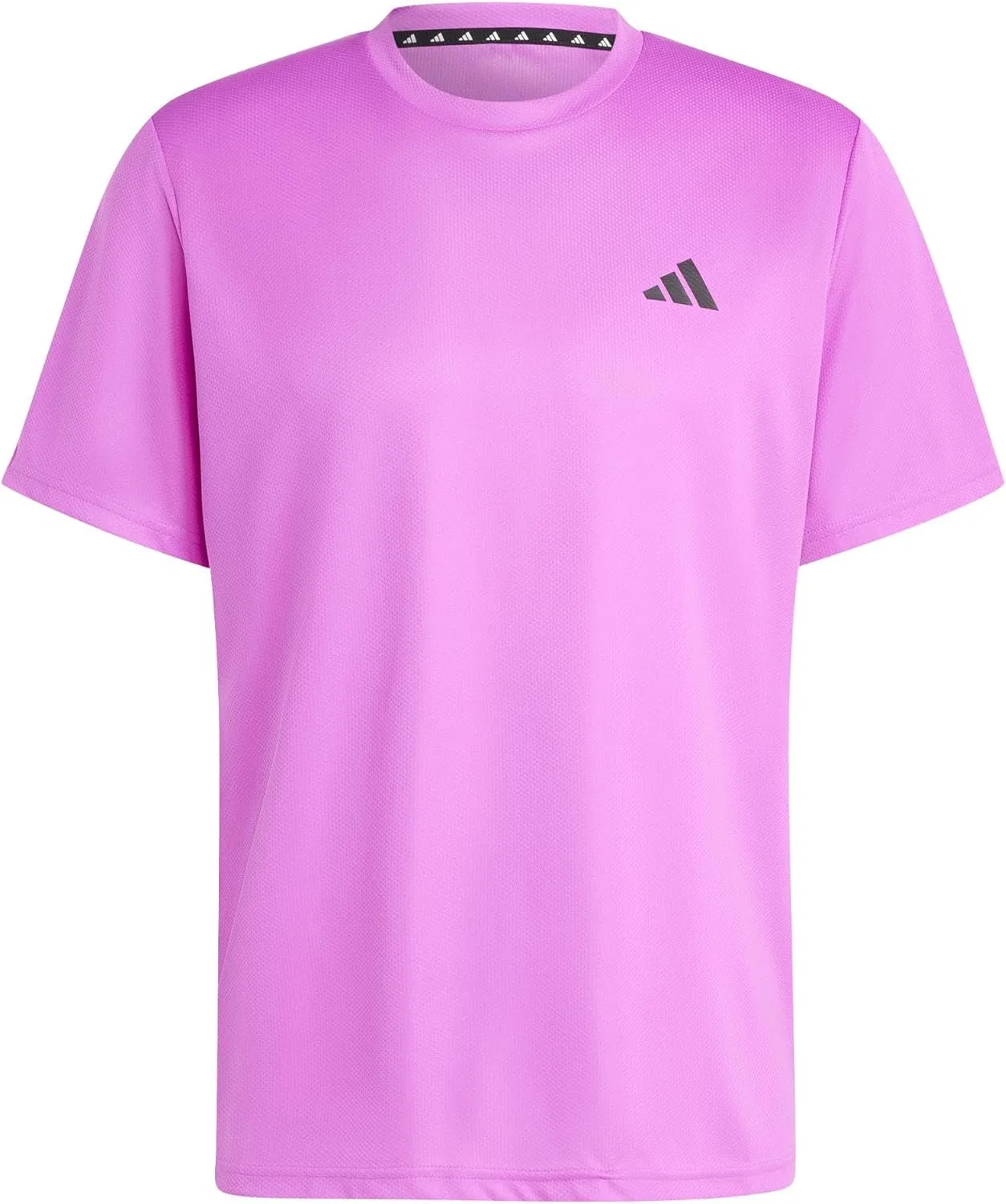 Футболка тренировочная adidas, мужская, Purple Burst/Black — фото 3