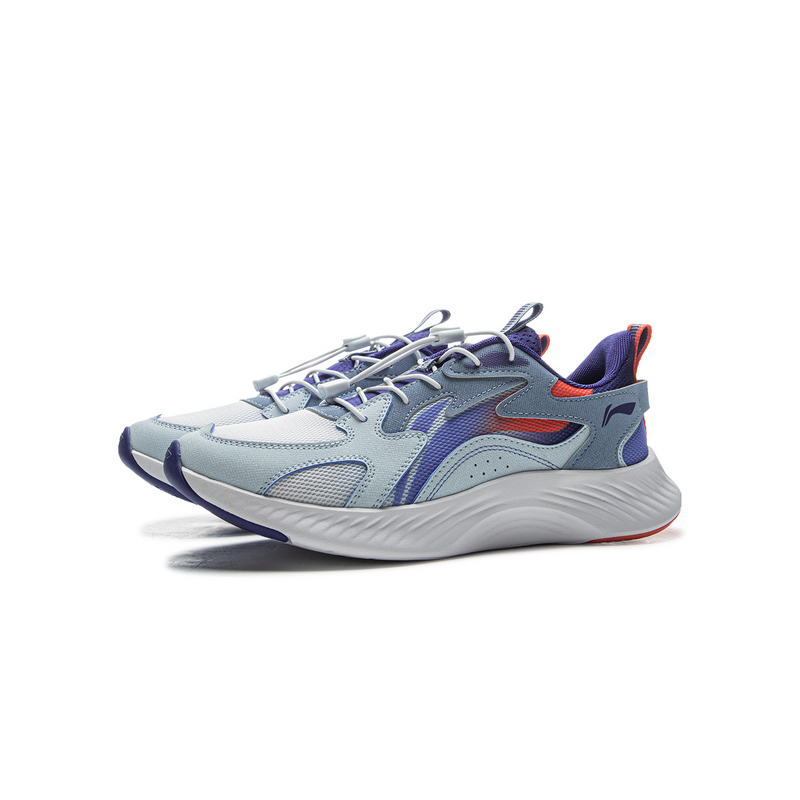 Спортивные повседневные детские кроссовки Unisex LINING YOUNG, синий/серый/белый — фото 3