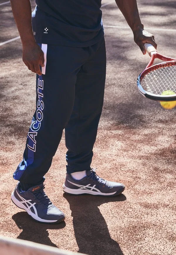 Спортивные штаны Lacoste Sport, зауженные, темно-синий