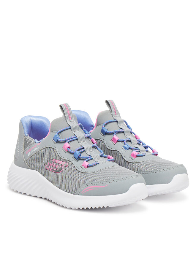 Кроссовки Bounder-Simple Cute 303585L/GRY Skechers, серый — фото 2