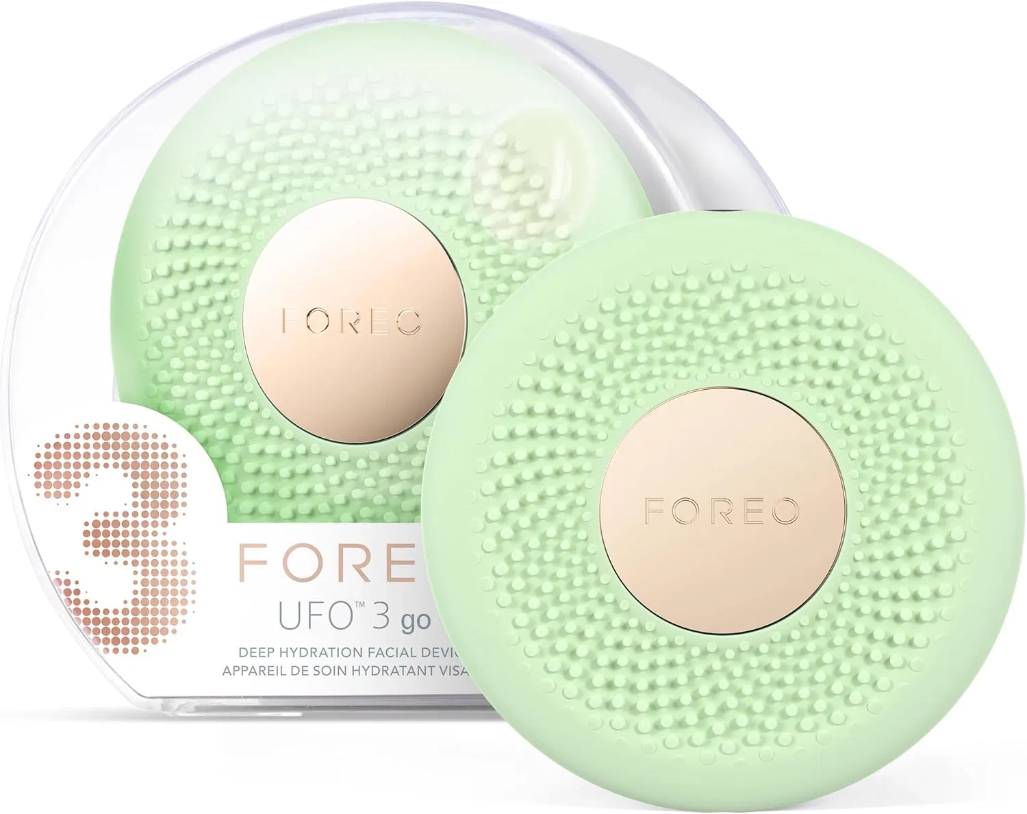 Компактное устройство для ухода за кожей лица UFO 3GO от FOREO Foreo, Pistachio