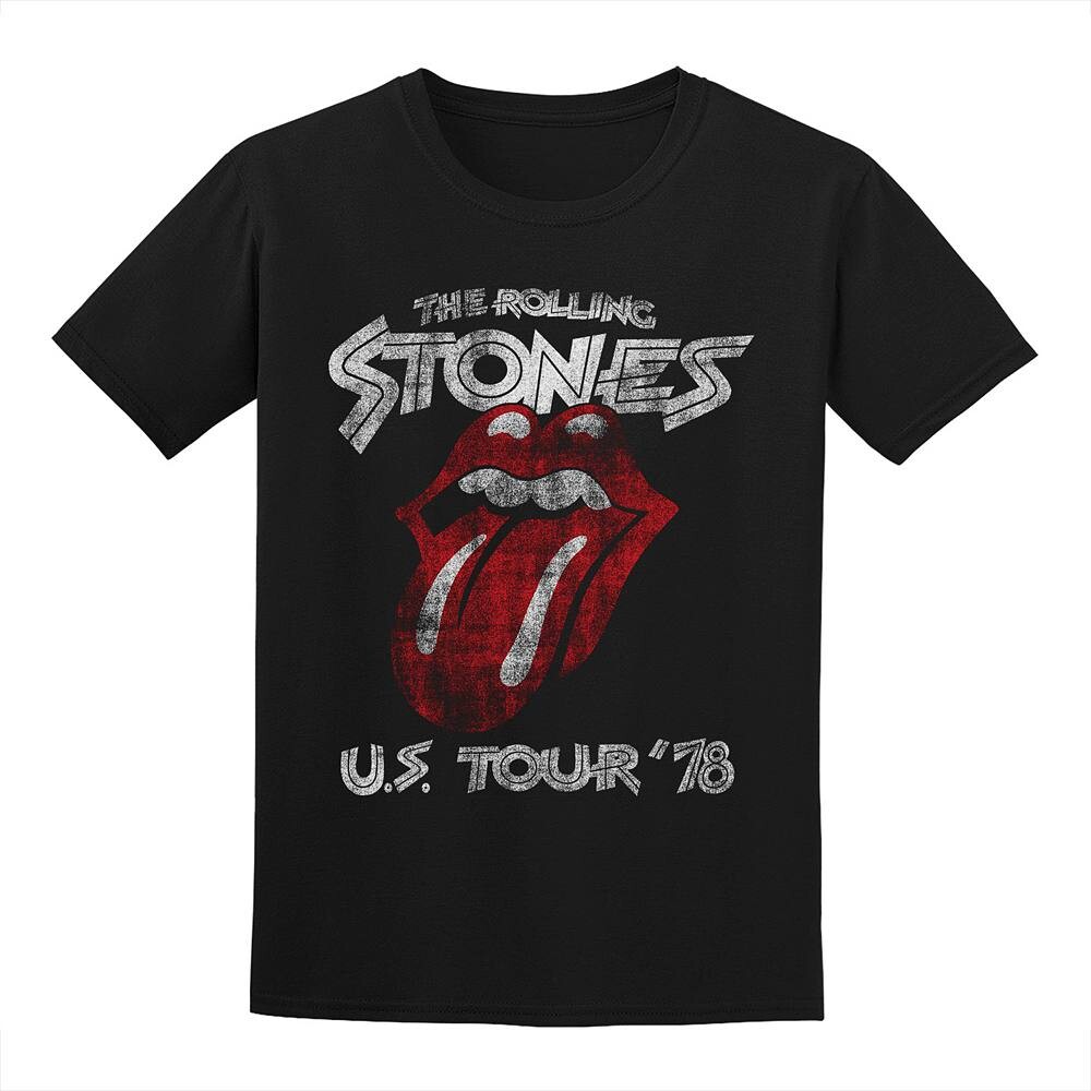 

Мужская футболка Rolling Stones Licensed Character, черный