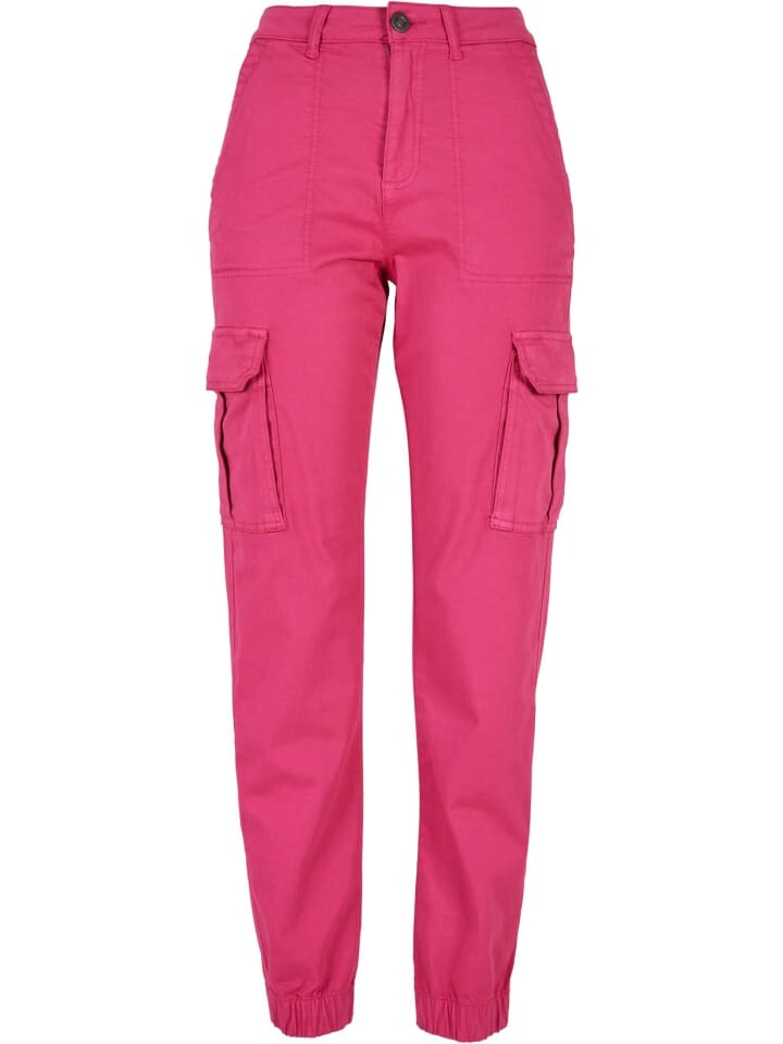 

Брюки-карго Urban Classics, цвет hibiskus pink