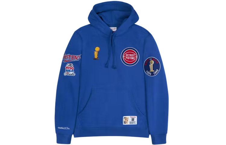 

Свитшот унисекс синий Mitchell Ness