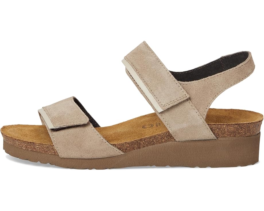 Туфли Naot Aisha - Wide, цвет Almond Suede/Ivory Leather — фото 4