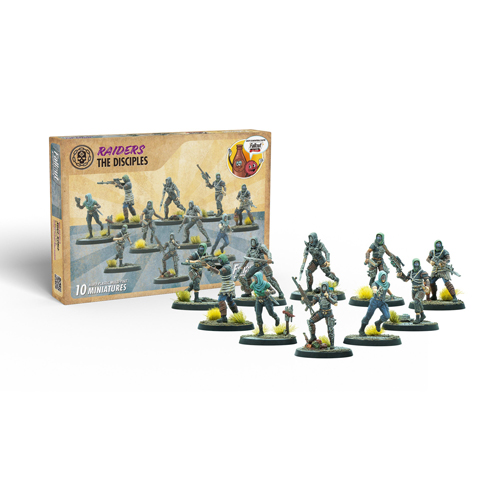 

Фигурка Fallout: Miniatures – Raiders: The Disciples Modiphius