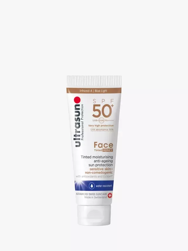 Крем для лица SPF50 ULTRASUN Тонирующий +