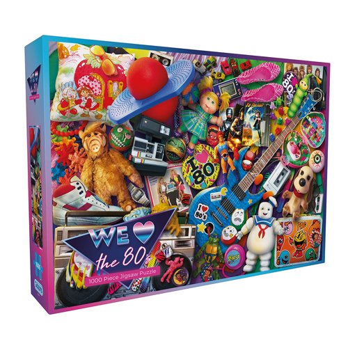 

Пазлы We Love The 80S 1000 Piece