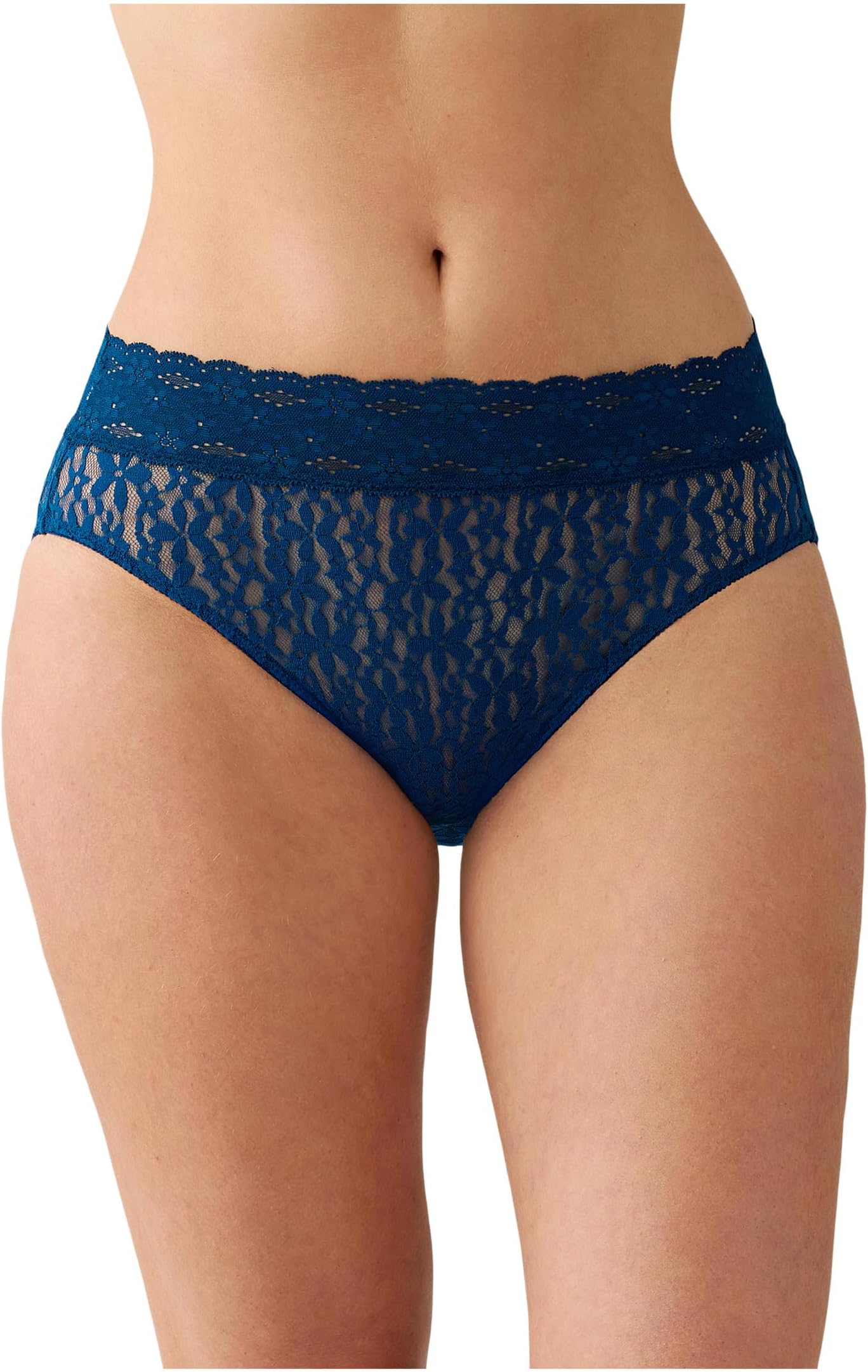 

Трусы Wacoal Halo Lace Hi Cut Brief, цвет Poseidon