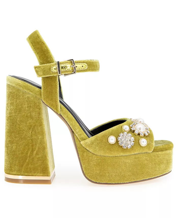 Женские сандалии Dolly Charms Kenneth Cole New York, золото — фото 2