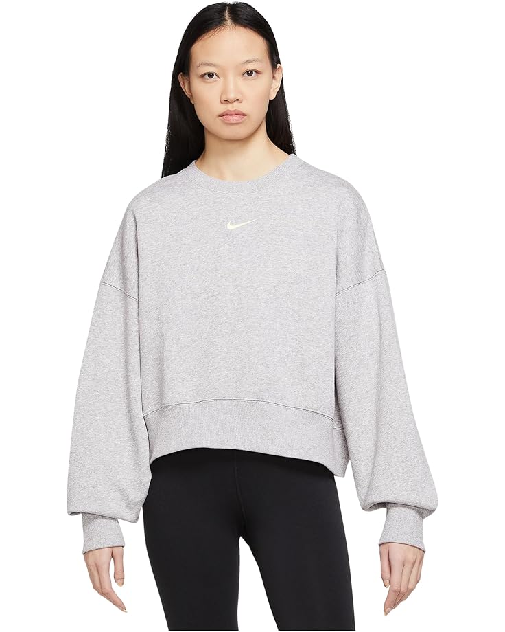 

Женский оверсайз худи Nike Sportswear Phoenix Fleece, Birch Heather/Black, Черный, Женский оверсайз худи Nike Sportswear Phoenix Fleece, Birch Heather/Black