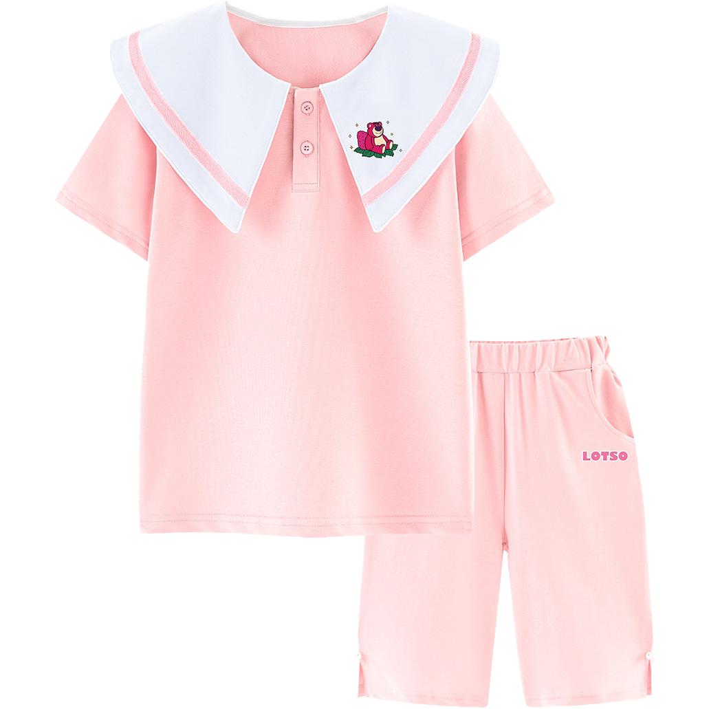 

Disney Повседневная спортивная одежда серии Strawberry Bear розовый для детей 3-7 лет