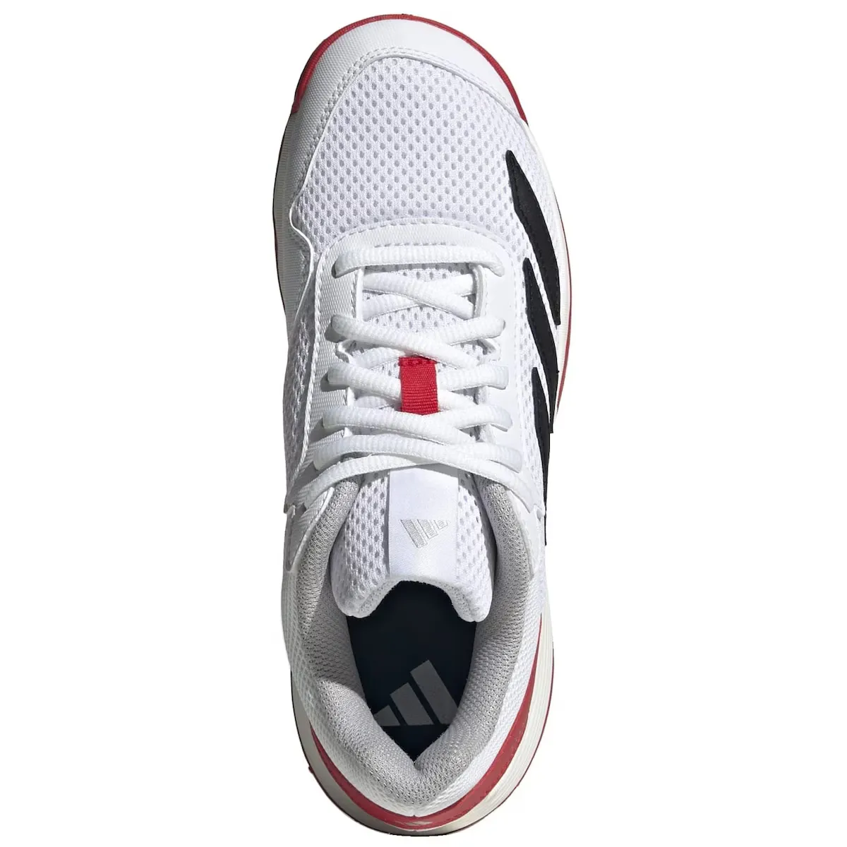 Детские теннисные туфли Adidas COURTFLASH, белый — фото 4