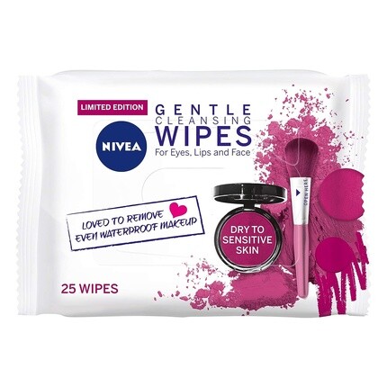 

Нежные очищающие салфетки для лица Visage Daily Essentials 25 шт., Nivea