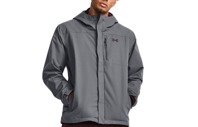 

Штормовая куртка мужская серая Under Armour, серый