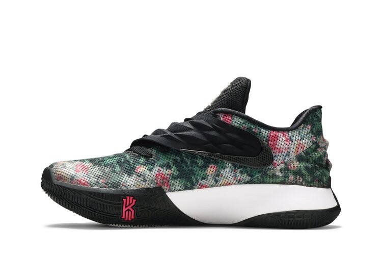 Кроссовки Nike Kyrie Low 'Floral', черный — фото 3