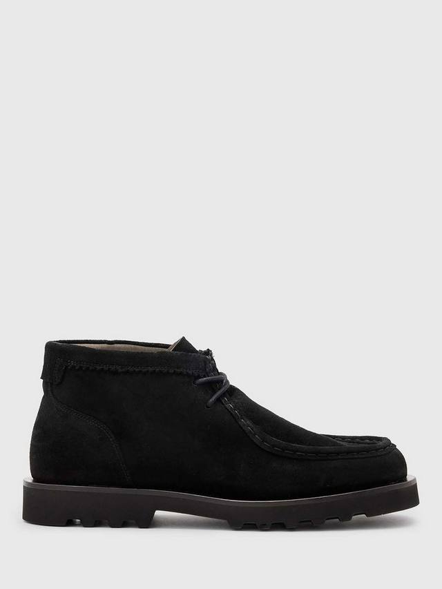 

Замшевые ботинки chukka от skiff AllSaints, черный