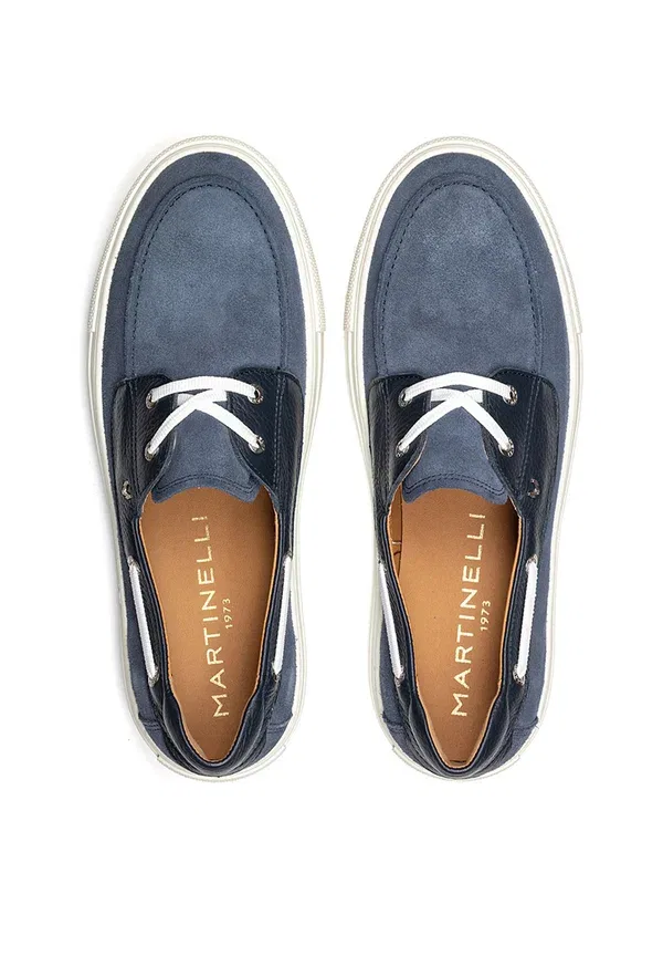 Туфли-лодочки Hastings boat shoes Martinelli, синий — фото 3