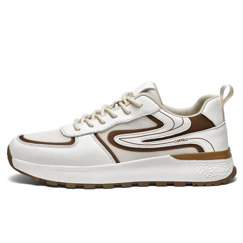 

Кроссовки CARTELO/Catilla crocodile Lifestyle Shoes Men Low-top, коричневый
