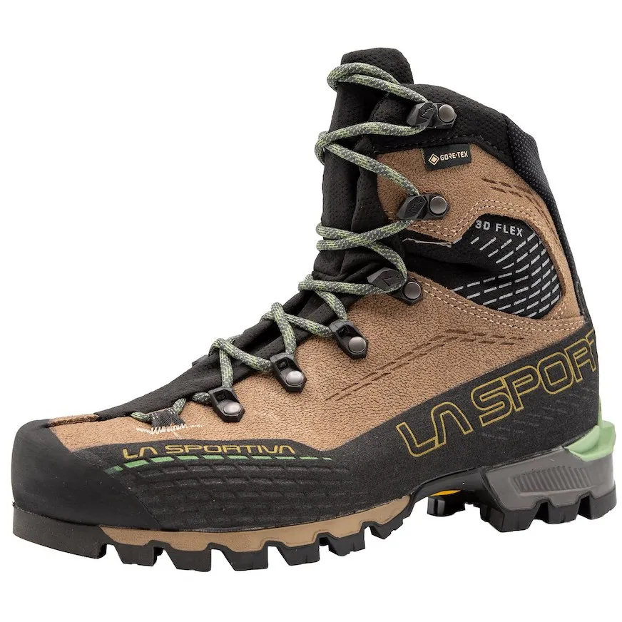 Женские альпинистские ботинки Trango Alpine GTX La Sportiva, Sand Dune/Aspen Green — фото 2