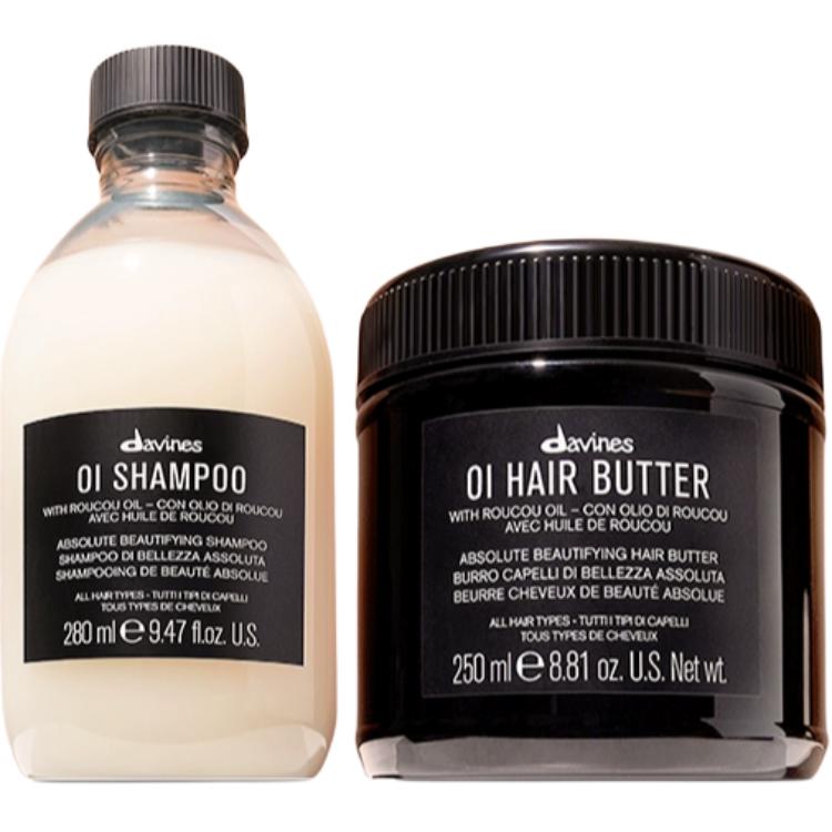 

DAWEINISI OAI OI набор шампунь и кондиционер увлажняющий, очищающий, разглаживающий шампунь 280мл + кондиционер для волос 250мл DAVINES