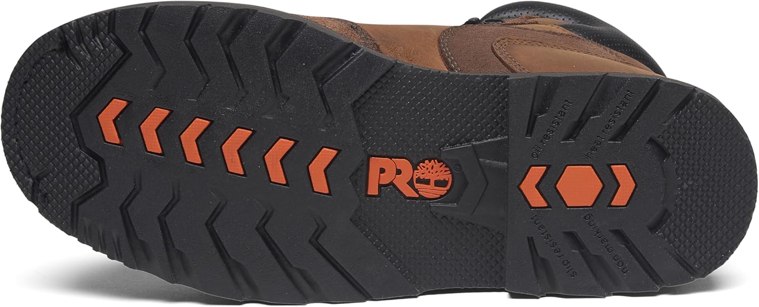 Timberland PRO мужские рабочие ботинки Ambridge EMG 6" с композитным мыском, Brown — фото 4