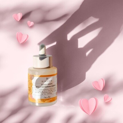 Сыворотка Super Drops Multivitamin Drops для волос на лице, 1,7 унции, увлажняющее, питательное средство с витамином CE, антиоксидантное масло для ухода за женщинами Sinesia — фото 2