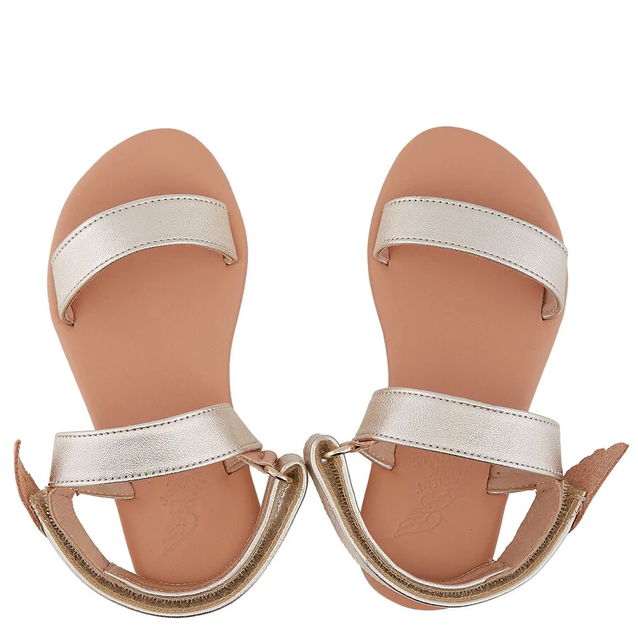 Детские сандалии Ancient Greek Sandals Little Andromeda, серый — фото 3