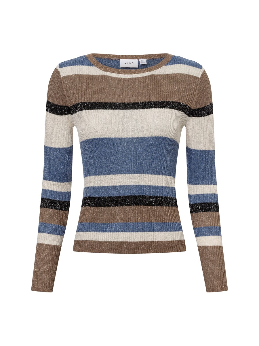 

Тонкий вязаный свитер VILA Sweater, разноцветный