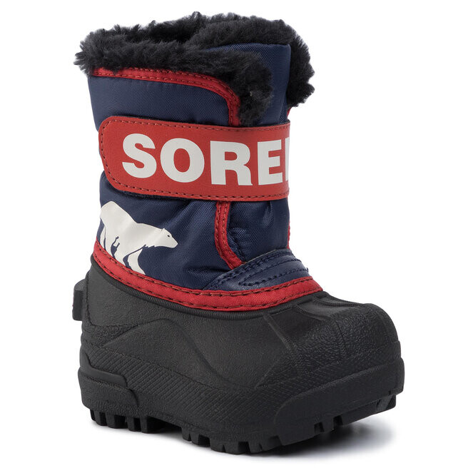 

Ботинки Sorel ToddlerSnow Commander, черный/темно-синий