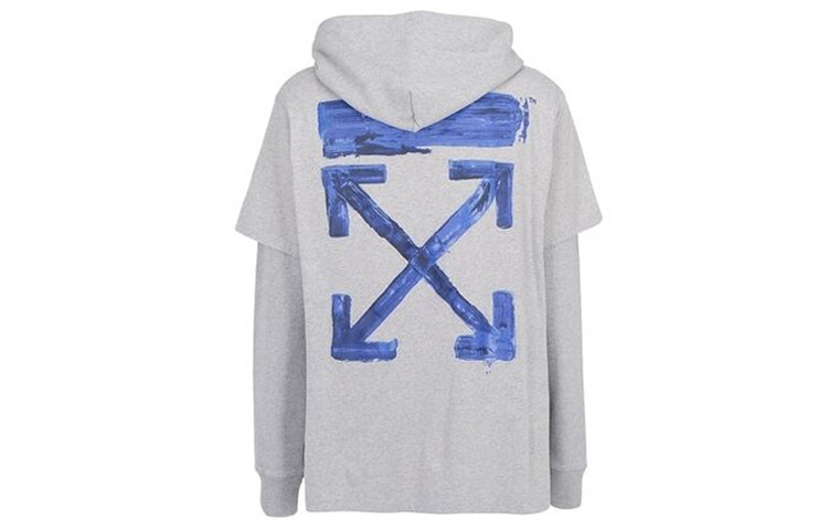 

Ss20 Толстовка мужская серая Off-White, серый