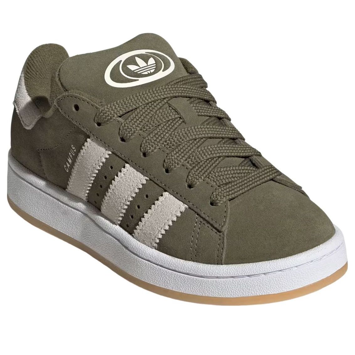 (GS) Adidas Campus 00s 'Medium Dark Khaki Off White' — фото 4