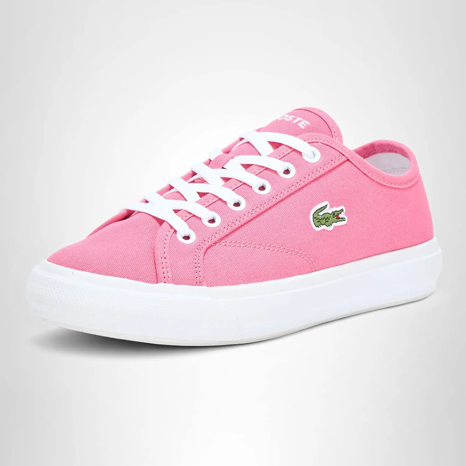 Кроссовки Lacoste Backcourt для детей и подростков унисекс, розовый/белый — фото 4