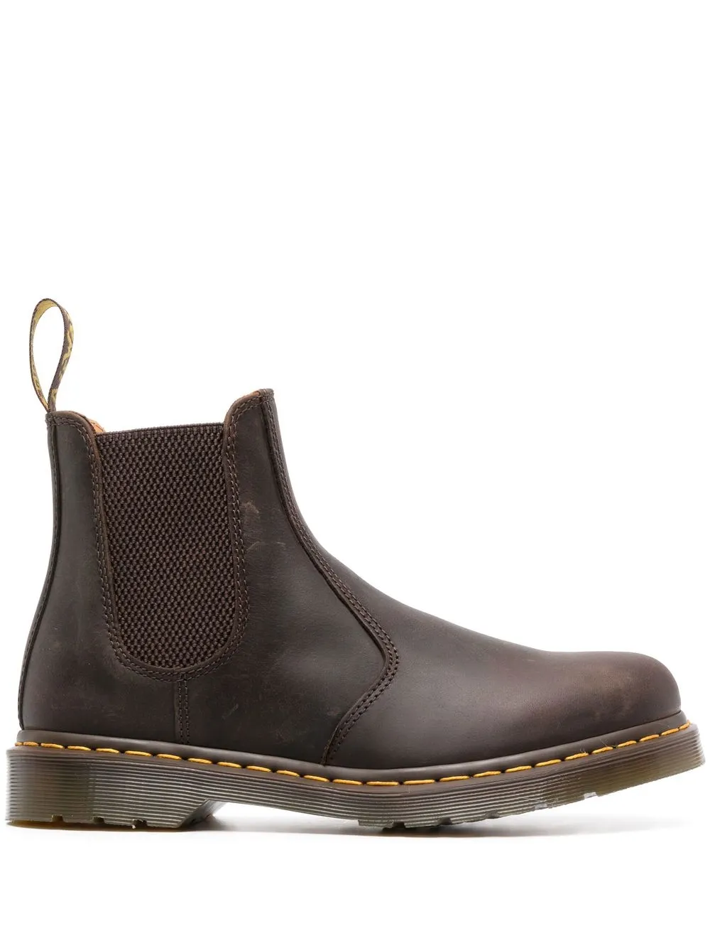 

Ботинки с эластичными вставками Dr. Martens, коричневый