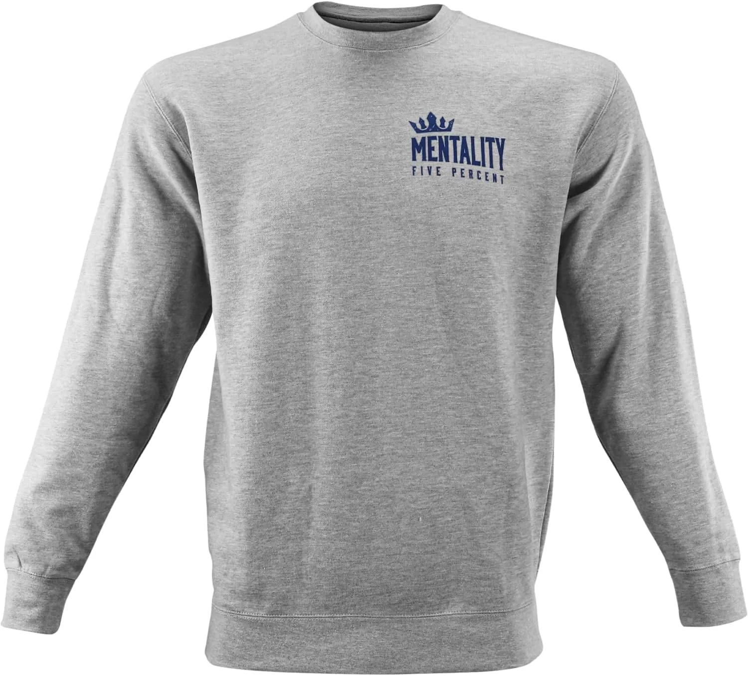 

5% Nutrition Mentality серый свитшот #305