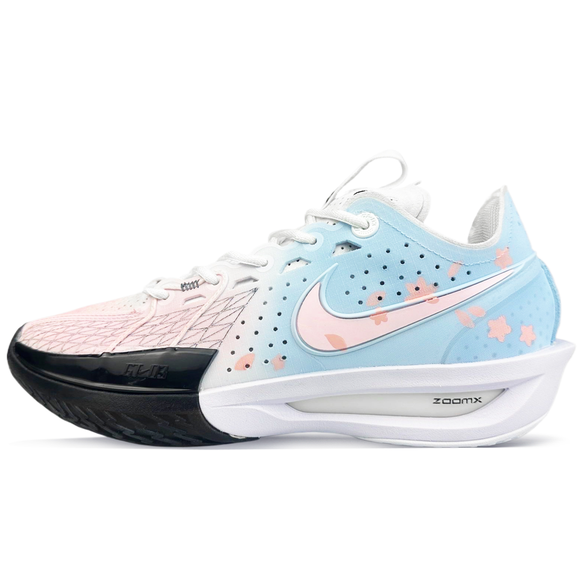 Nike Баскетбольные кроссовки Air Zoom GT Cut 3 с амортизацией и поддержкой, низкие, унисекс, синие