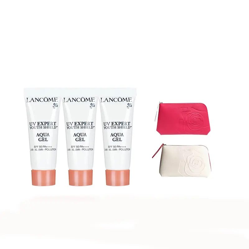 LANCOME Ланкоу легкий праймер-солнцезащитный лосьон Small White Tube с антиоксидантами и успокаивающим эффектом SPF50+PA++++ 10ML*3/10ML*6 — фото 2