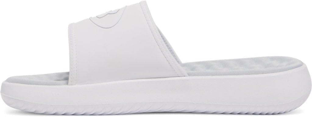 Under Armour мужские сланцы Ignite Pro 8, White/Halo Gray/White — фото 2
