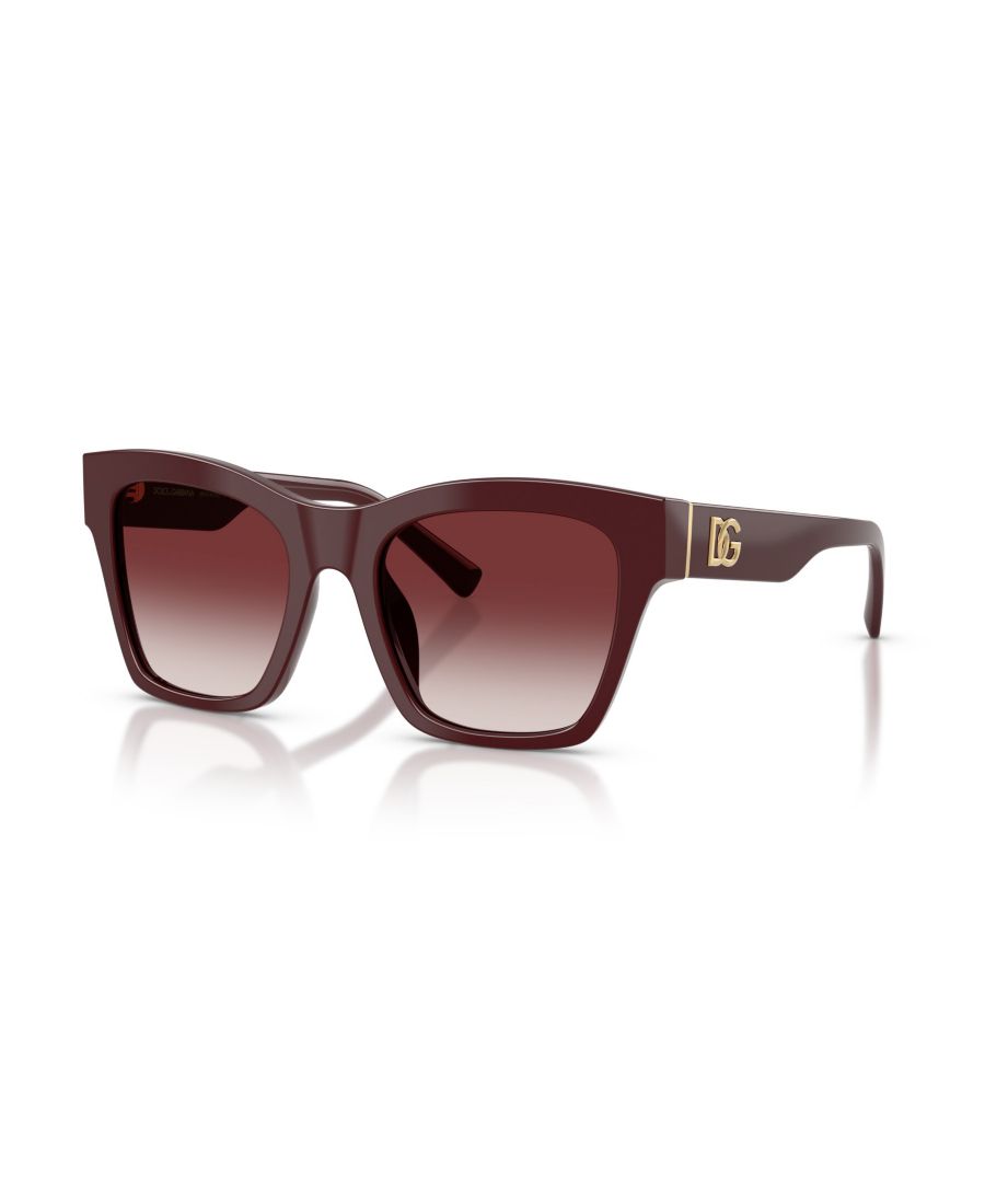 

Женские квадратные солнцезащитные очки, DG4512 Dolce&Gabbana, Bordeaux